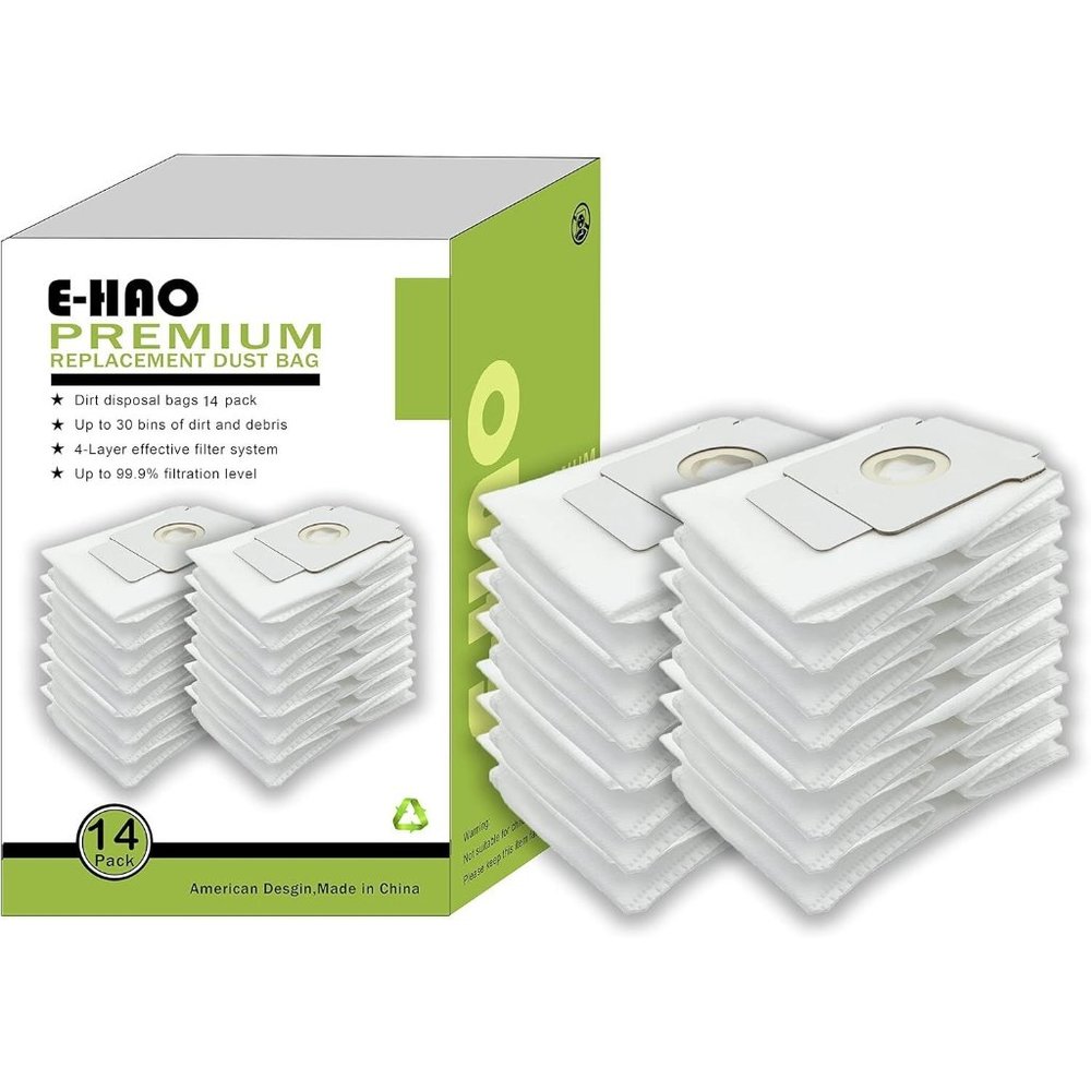 14 Vacuum Bags Compatible iRobot Roomba i s j Series Replacement Dirt Bag